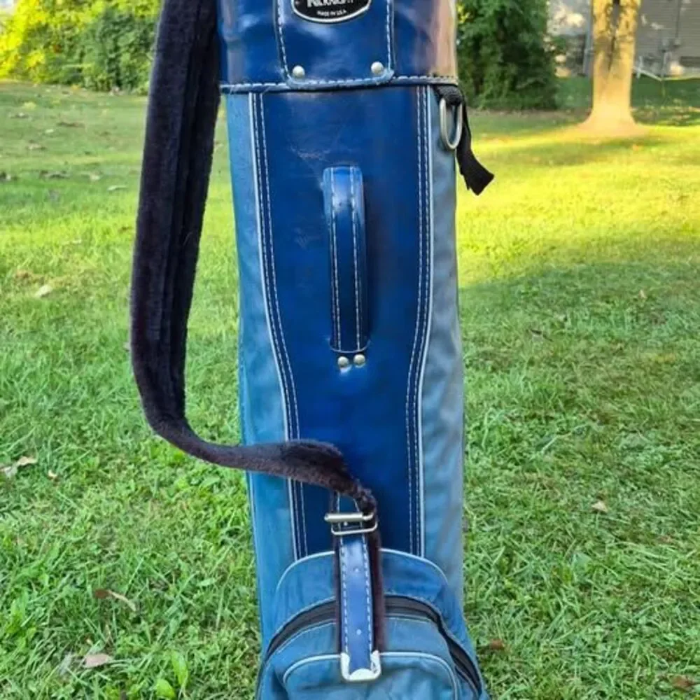 Knight Navy Blue 14 slot Men's Golf Carry Bag with Padded Strap